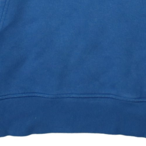 Tommy Hilfiger Men’s Blue Pullover Hoodie Size S Embroidered Logo