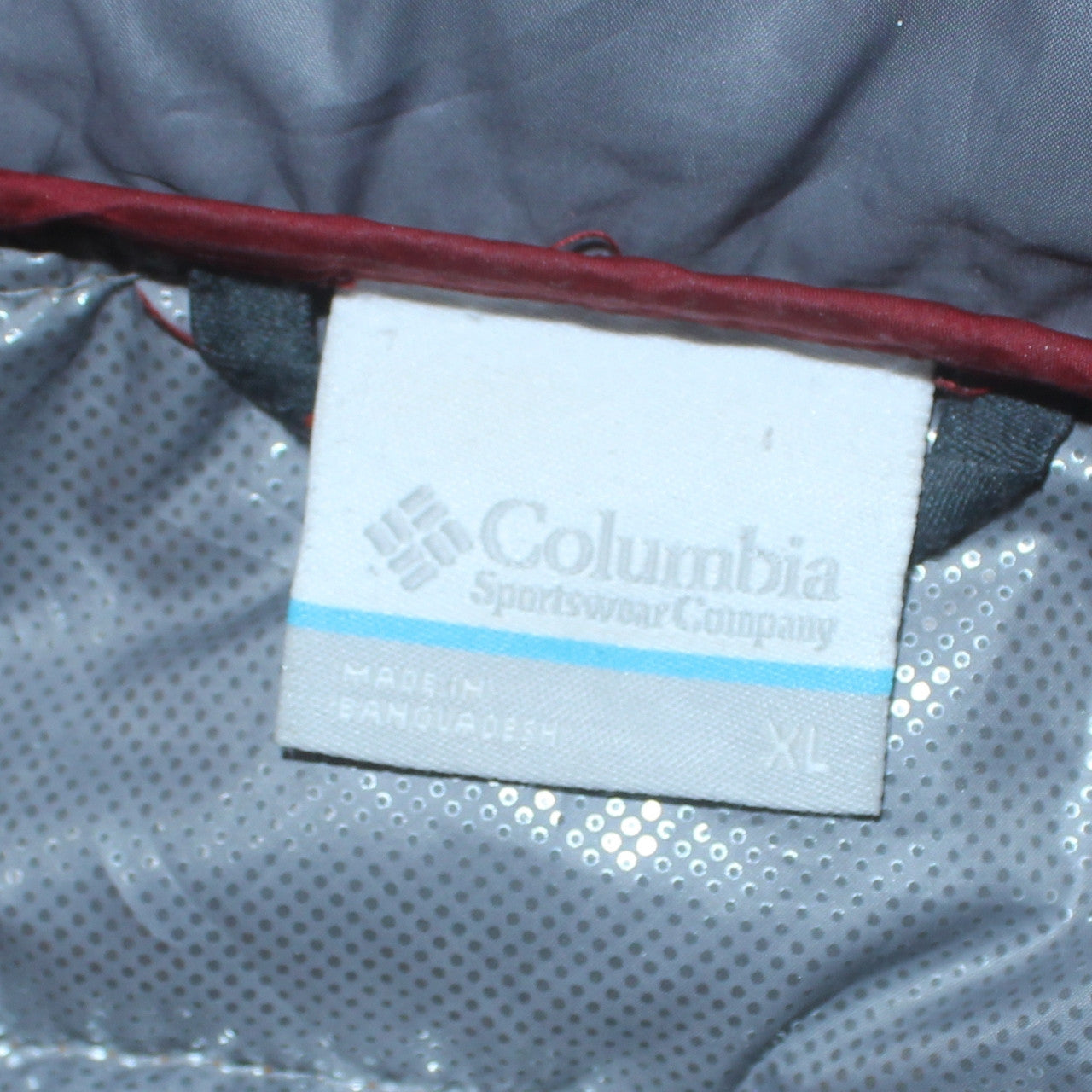 Columbia Boys Multicoloured XL Puffer Jacket Hooded Lightweight Water Resistant