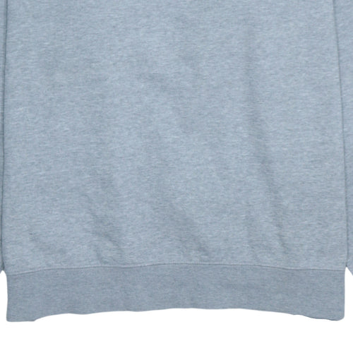 Nike Men’s Grey XL Pullover Sweatshirt Crew Neck Graphic Sports Top