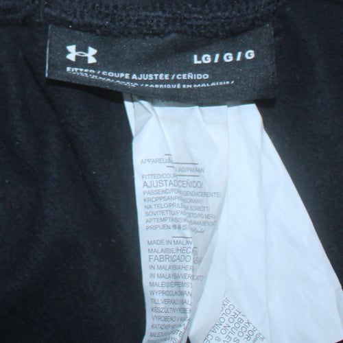 Under Armour Men's Black Fleece Jogger Sweatpants L