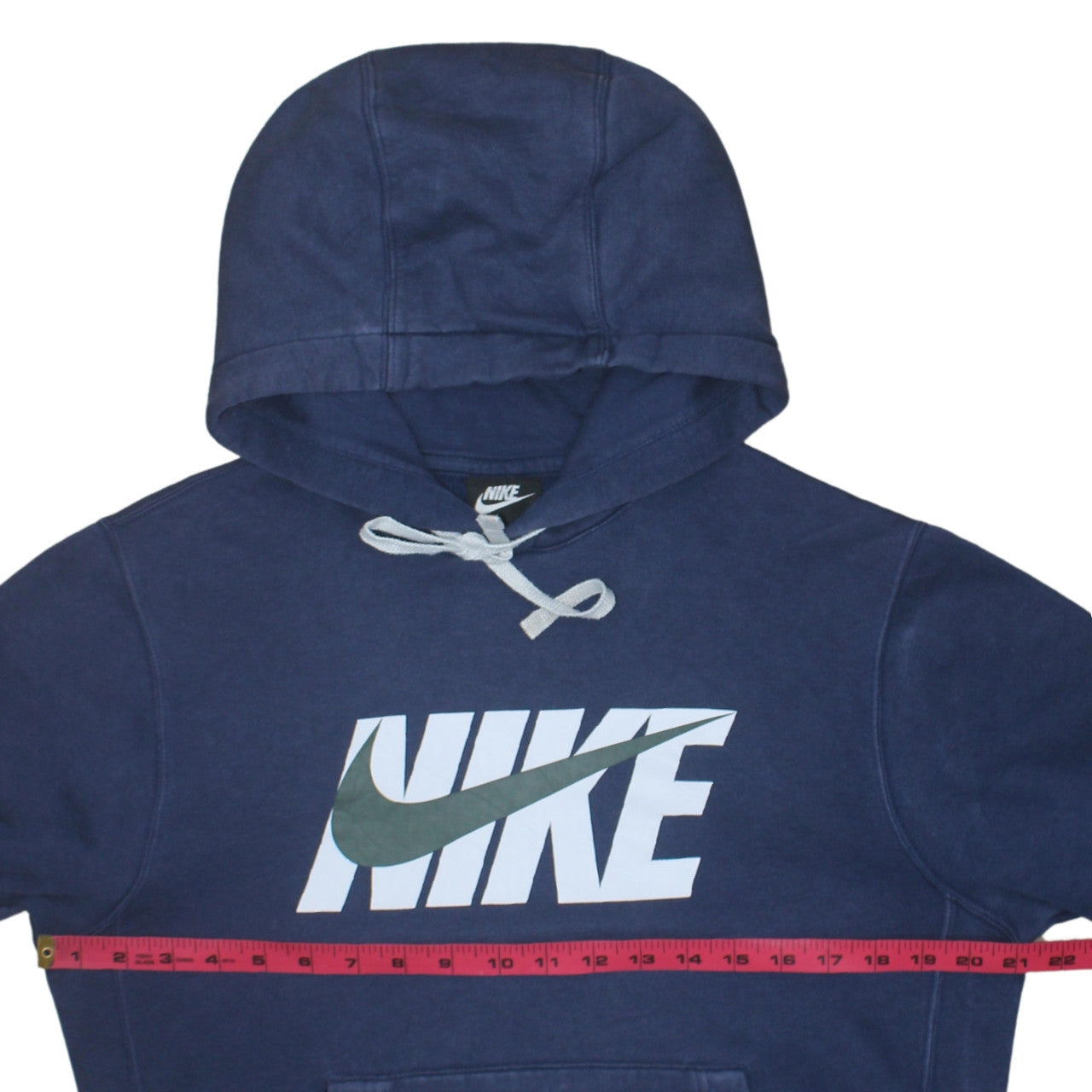 Nike Men's Blue XS Pullover Hoodie with Logo Graphic Print