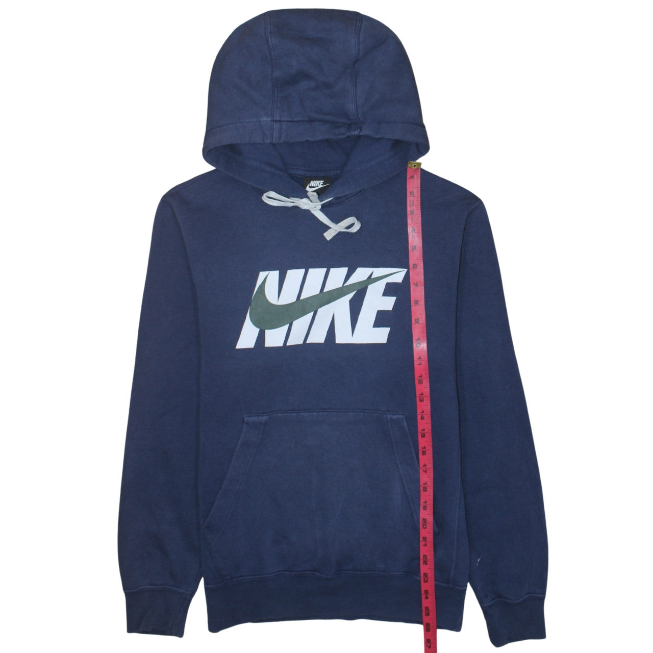 Nike Men's Blue XS Pullover Hoodie with Logo Graphic Print
