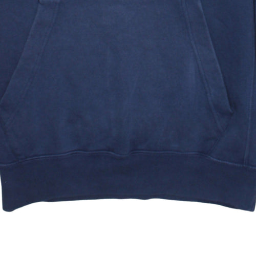 Nike Men's Blue XS Pullover Hoodie with Logo Graphic Print