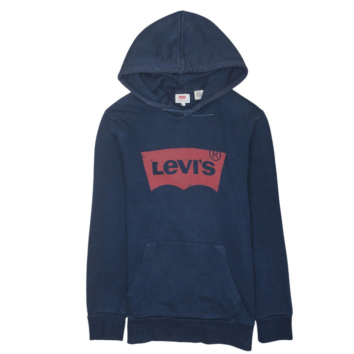 Levi's Men's Blue Logo Pullover Hoodie Size S Regular Fit