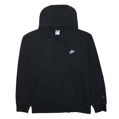 Nike Women's Black XL Pullover Hoodie Cotton Blend Casual
