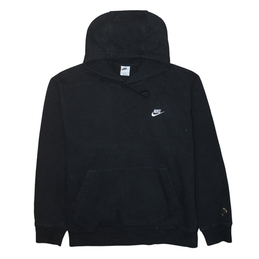 Nike Women's Black XL Pullover Hoodie Cotton Blend Casual