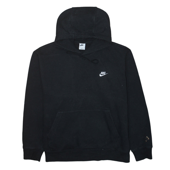 Nike Women's Black XL Pullover Hoodie Cotton Blend Casual