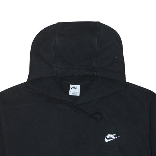 Nike Women's Black XL Pullover Hoodie Cotton Blend Casual