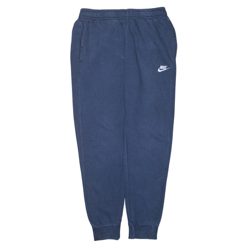Nike Men's Blue Regular Fit Fleece Sweatpants Size S