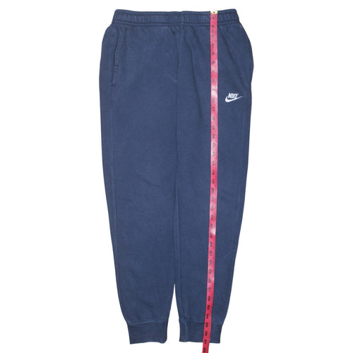 Nike Men's Blue Regular Fit Fleece Sweatpants Size S