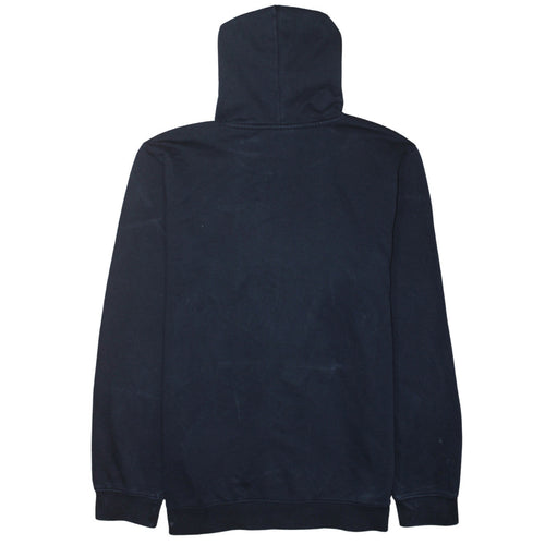 Champion Men's Blue 2XL Pullover Hoodie with Logo Design