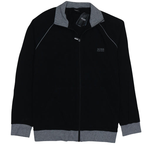 Hugo Boss Men's Black Track Jacket M Lightweight Full Zip