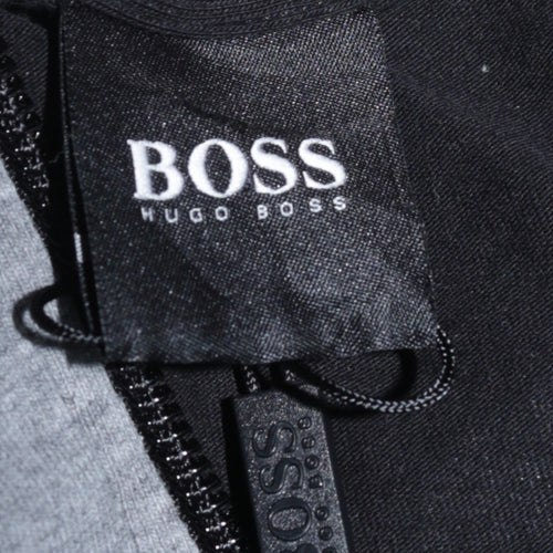 Hugo Boss Men's Black Track Jacket M Lightweight Full Zip
