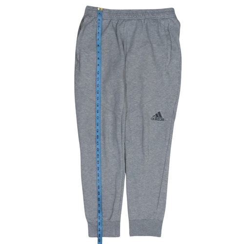 Adidas Men's Grey Regular Fit Sweatpants Size M