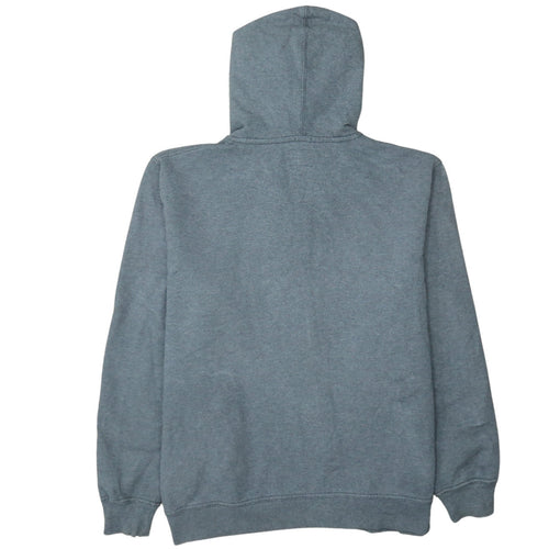 Wrangler Mens Blue Full Zip Hoodie Regular Fit Cotton Sweatshirt Size L