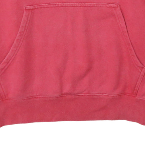 Champion Men's Red Pullover Hoodie Large Logo Sportswear