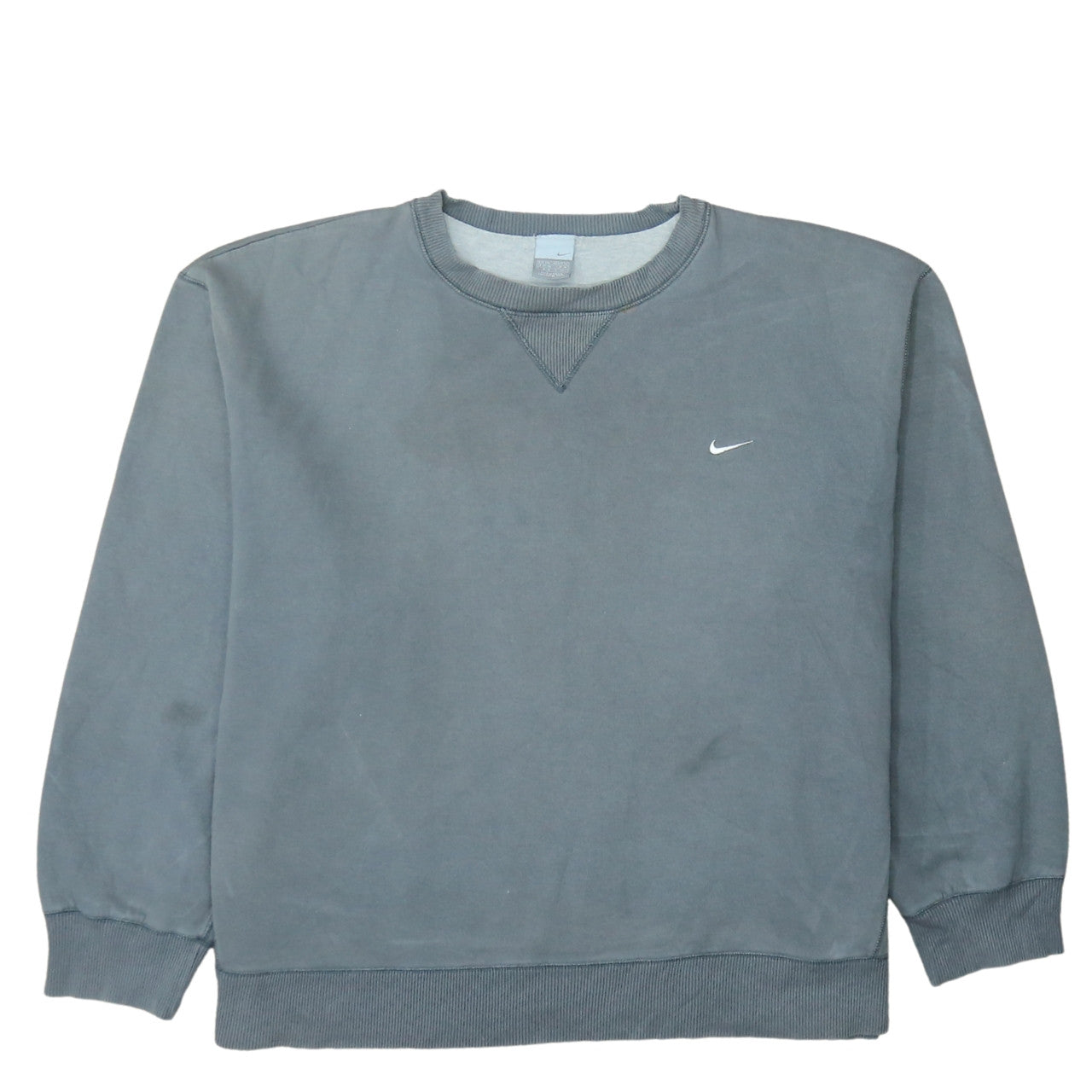 Nike Mens Grey 2XL Crew Neck Pullover Sweatshirt