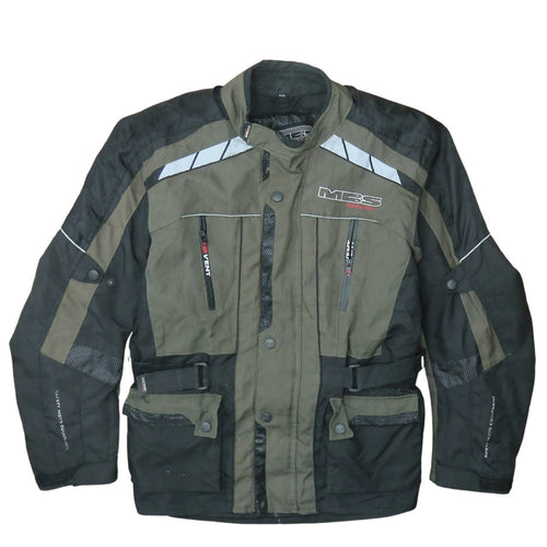 MBS Moto Men's Green 2XL Motorcycle Waterproof Jacket