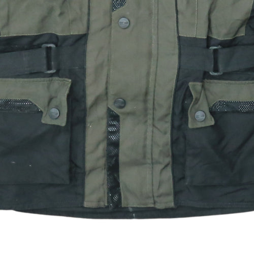 MBS Moto Men's Green 2XL Motorcycle Waterproof Jacket