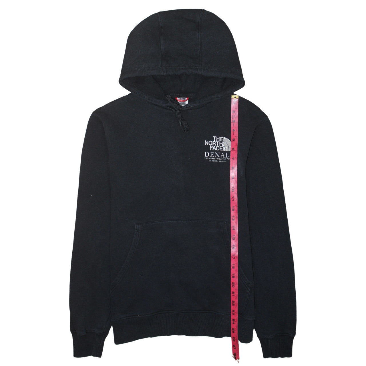 The North Face Men’s Black Pullover Hoodie M Embroidered Logo Denali Outdoor