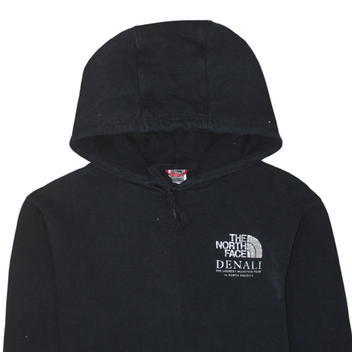 The North Face Men’s Black Pullover Hoodie M Embroidered Logo Denali Outdoor