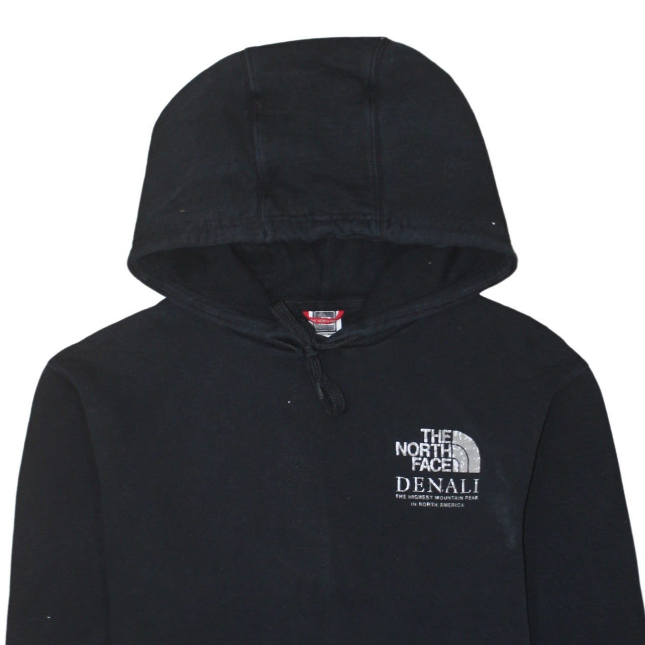 The North Face Men’s Black Pullover Hoodie M Embroidered Logo Denali Outdoor