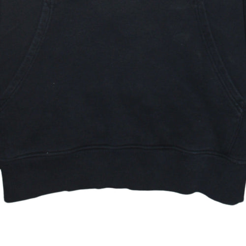 The North Face Men’s Black Pullover Hoodie M Embroidered Logo Denali Outdoor