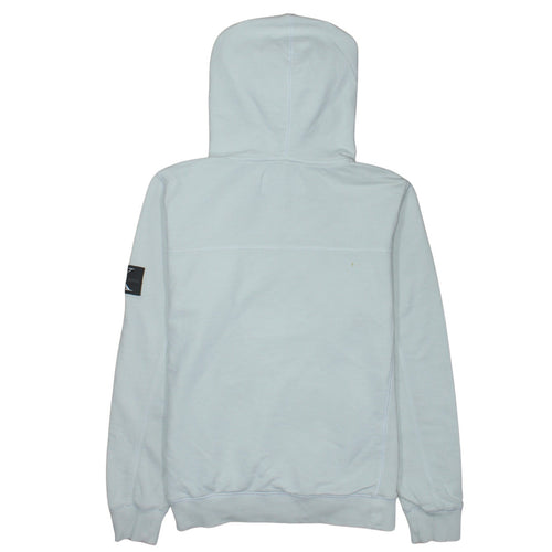 Calvin Klein Jeans Men's White Pullover Hoodie M Regular Fit
