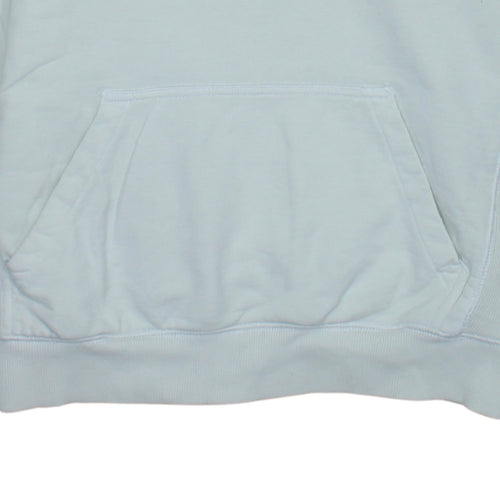 Calvin Klein Jeans Men's White Pullover Hoodie M Regular Fit