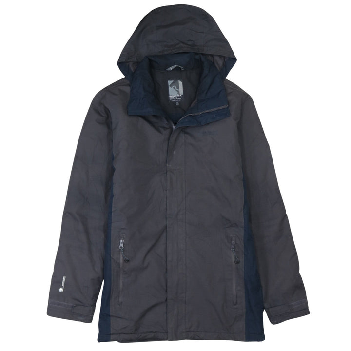 Regatta Men’s Black Waterproof Hooded Rain Coat Jacket Size S