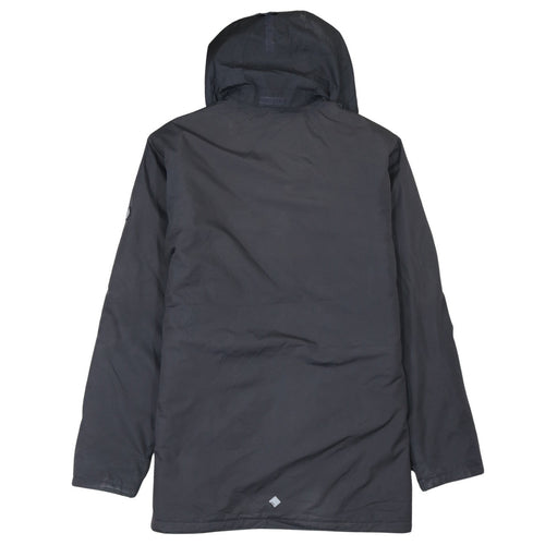 Regatta Men’s Black Waterproof Hooded Rain Coat Jacket Size S