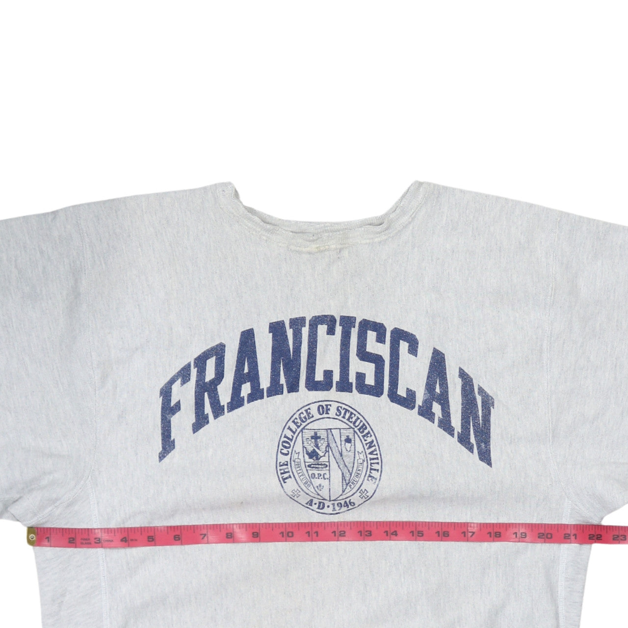 Champion Womens Grey Franciscan Reverse Weave Sweatshirt XL