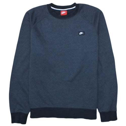 Nike Men's Blue Crew Neck Pullover Sweatshirt M