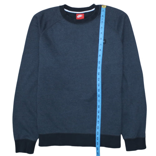 Nike Men's Blue Crew Neck Pullover Sweatshirt M