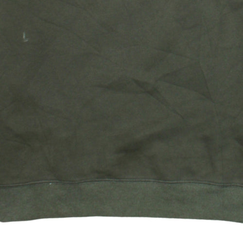 G-Star RAW Men's Green Crew Neck Pullover Sweatshirt L