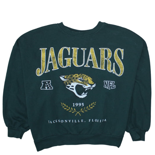H&M Women’s Green Jacksonville Jaguars NFL Sweatshirt M Cotton Blend