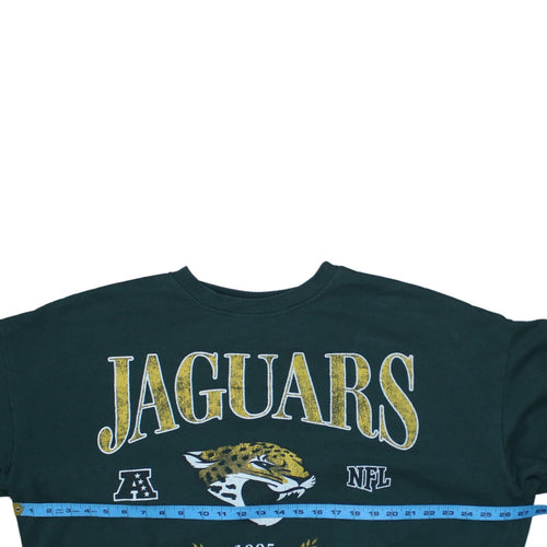 H&M Women’s Green Jacksonville Jaguars NFL Sweatshirt M Cotton Blend