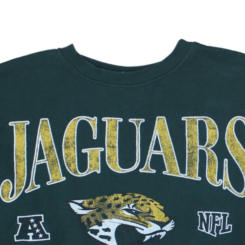 H&M Women’s Green Jacksonville Jaguars NFL Sweatshirt M Cotton Blend