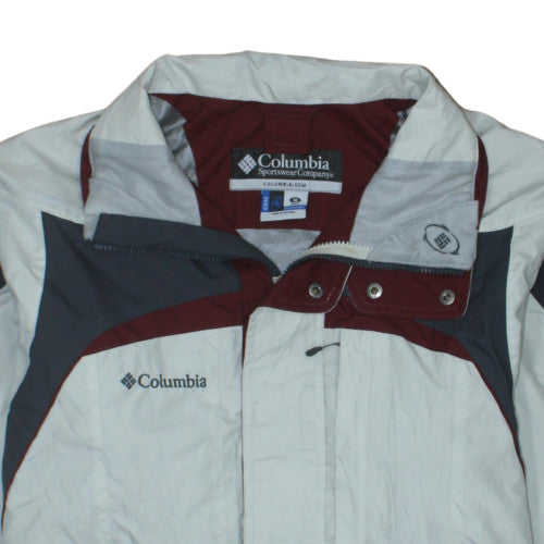 Columbia Men's White M 3-in-1 Waterproof Hiking Jacket