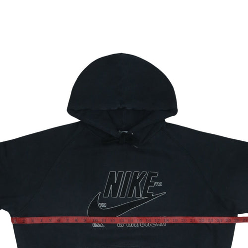 Nike Men's Black Pullover Hoodie L Sportswear Graphic Fleece