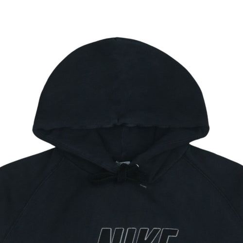 Nike Men's Black Pullover Hoodie L Sportswear Graphic Fleece