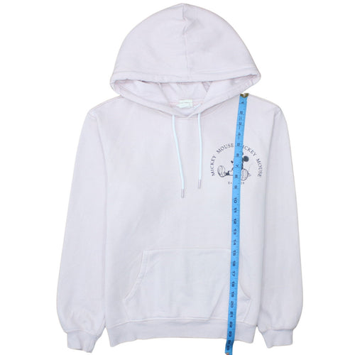 H&M Disney Mickey Mouse Women's Pink Pullover Hoodie Size Small