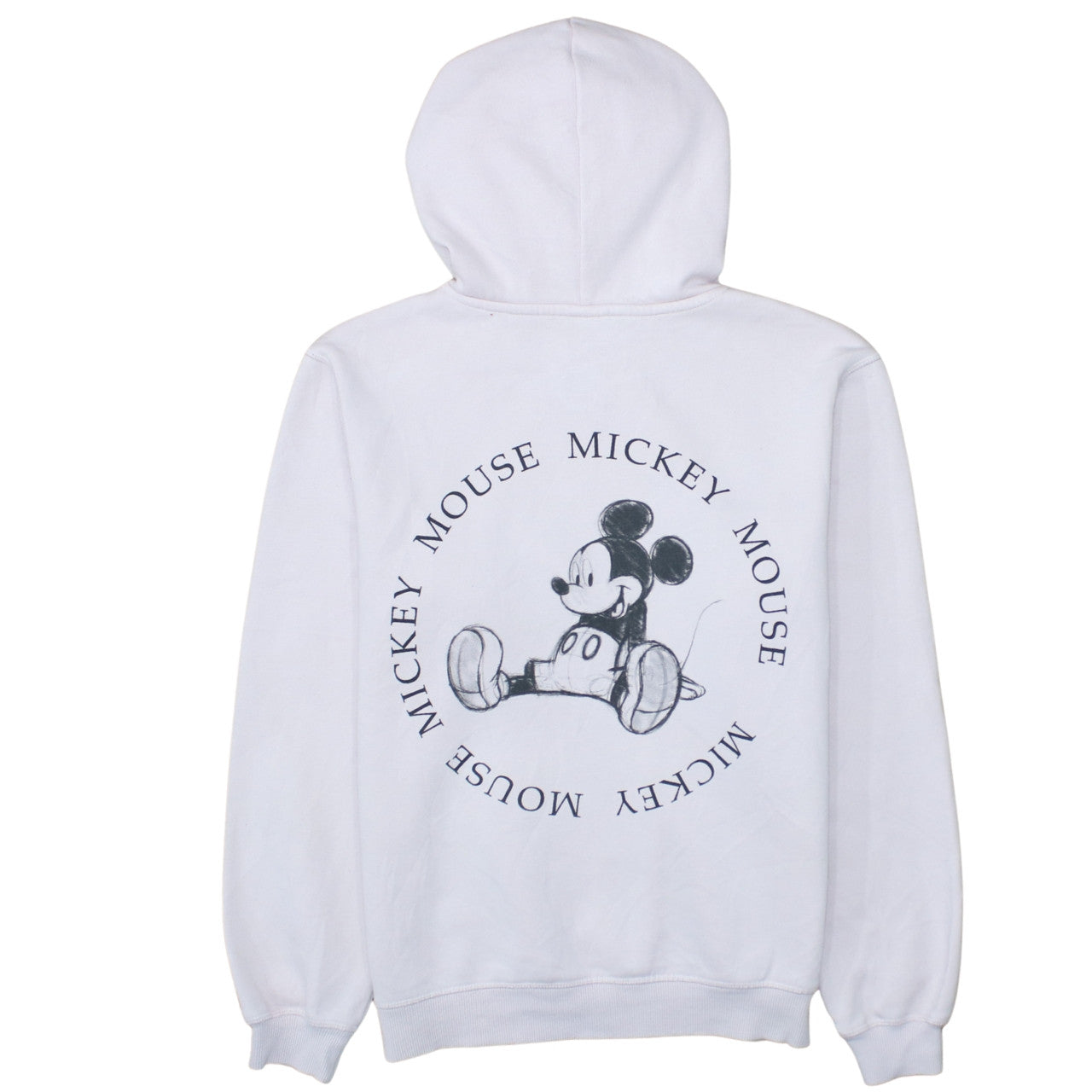 H&M Disney Mickey Mouse Women's Pink Pullover Hoodie Size Small