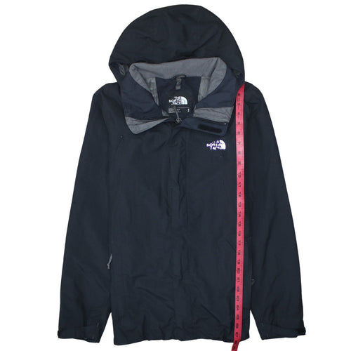 The North Face Mens Black Small Waterproof Hooded Jacket