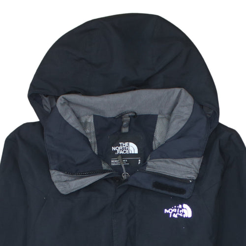 The North Face Mens Black Small Waterproof Hooded Jacket
