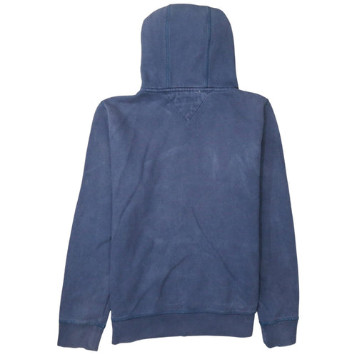 Tommy Hilfiger Men’s Blue Pullover Hoodie Size L Classic Logo