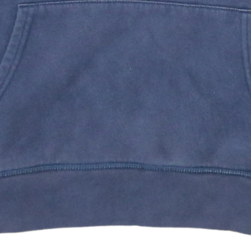 Tommy Hilfiger Men’s Blue Pullover Hoodie Size L Classic Logo