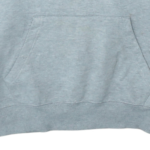 Marvel Men’s Grey Pullover Hoodie M Comic Graphic Print Fleece