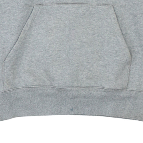 Carhartt Work In Progress Grey Pullover Hoodie Women S Cotton Blend