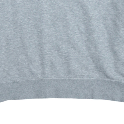 Nike Womens Grey Crew Neck Pullover Sweatshirt M Casual